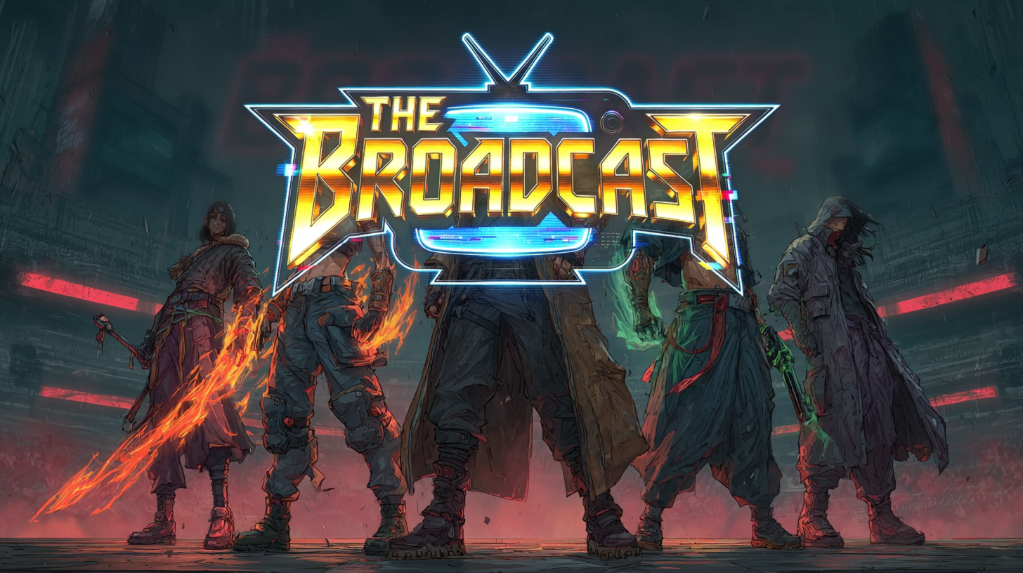 The Broadcast Key Art
